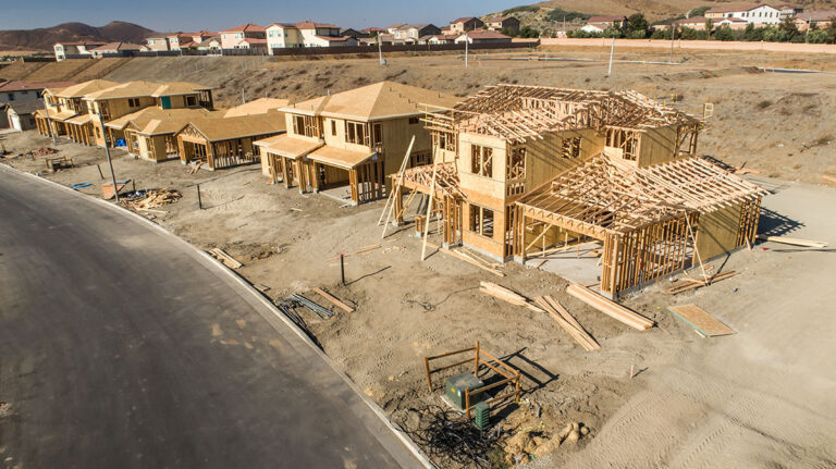 residential construction site